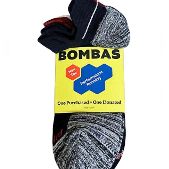 Bombas Performance Running Midweight Ankle Socks- 3-PK - Picture 2 of 7
